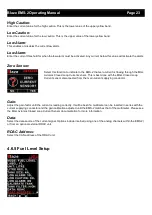 Preview for 23 page of MGL Avionics Blaze EMS-2 Operating Manual