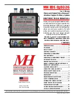 Preview for 1 page of MH Pulse-Demand EDS O2D2-2G Instruction Manual