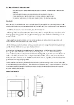 Preview for 2 page of Mi-Heat Heizsysteme WT8 Manual