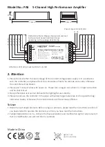 Preview for 2 page of Mi-Light MiBOXER PA4 Instructions