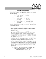 Preview for 20 page of Mi-T-M AM1-VE02-20OD Operator'S Manual