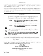 Preview for 3 page of Mi-T-M CW-ELECTRIC CW-2004 Series Operator'S Manual