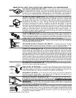 Preview for 31 page of Mi-T-M PORTABLE ELECTRIC AIR COMPRESSOR Operator'S Manual