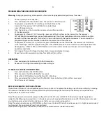 Preview for 21 page of Micanan PRO-GH Installation And Instruction Manual