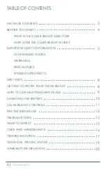 Preview for 4 page of Michael Todd Clear Bilight Instructions For Use Manual