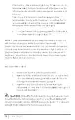 Preview for 16 page of Michael Todd Clear Bilight Instructions For Use Manual