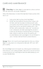 Preview for 18 page of Michael Todd Clear Bilight Instructions For Use Manual