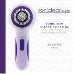 Michael Todd soniclear elite Instructions For Use Manual preview