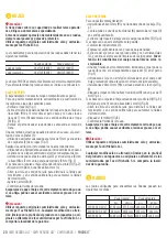 Preview for 20 page of Miche SWR RC38DX OLT Manual Of Maintenance And Use