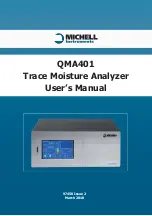 Michell Instruments QMA401 User Manual preview