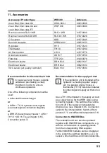 Preview for 97 page of MICO aeronom WR 600 Mounting And Operating Instructions