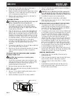 Preview for 3 page of MICRO-AIR MX3510 Installation And Operation Manual