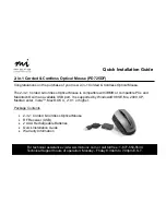 Micro Innovations PD725DF Quick Installation Manual preview