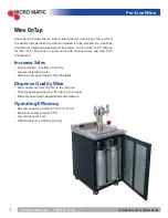 Preview for 2 page of Micro Matic MDD23W Series Installation, Use & Maintenance Manual