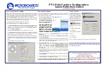 Preview for 2 page of MicroBoards Technology PrintFactory PF-3 Quick Reference Manual