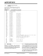 Preview for 54 page of Microchip Technology dsPIC30F6010 Datasheet