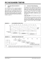 Preview for 14 page of Microchip Technology PIC16C63A Operator'S Manual