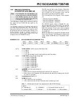 Preview for 79 page of Microchip Technology PIC16C63A Operator'S Manual