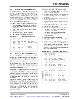 Preview for 37 page of Microchip Technology PIC16F87XA Datasheet