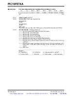 Preview for 66 page of Microchip Technology PIC16F87XA Datasheet