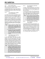 Preview for 92 page of Microchip Technology PIC16F87XA Datasheet