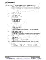 Preview for 114 page of Microchip Technology PIC16F87XA Datasheet