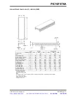 Preview for 213 page of Microchip Technology PIC16F87XA Datasheet