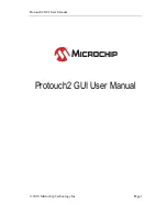 Preview for 1 page of Microchip Technology Protouch2 User Manual