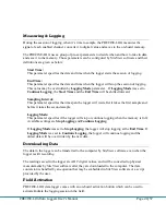 Preview for 21 page of Microedge Instruments PRECISE -LOG User Manual