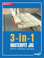 microjig MATCHFIT Manual preview