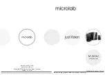 Microlab M-500U User Manual preview