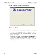 Preview for 18 page of Micromeritics SediGraph III 5120 Installation Instructions And Checklist