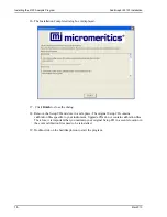 Preview for 20 page of Micromeritics SediGraph III 5120 Installation Instructions And Checklist