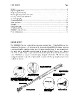 Preview for 3 page of Micron Herbiflex4 Instruction Manual