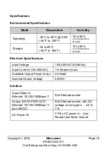 Preview for 16 page of Microsemi 9001GO-ET User'S Installation Manual