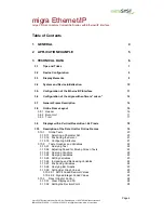 Preview for 2 page of microSYST migra Ethernet/IP User Manual