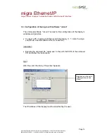 Preview for 12 page of microSYST migra Ethernet/IP User Manual