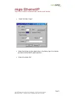 Preview for 13 page of microSYST migra Ethernet/IP User Manual