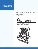 Microtek NDT-2000 User Manual preview