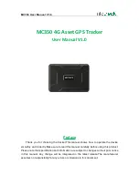Mictrack MC350 User Manual preview