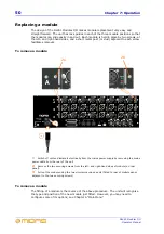 Preview for 66 page of Midas DL451 Operator'S Manual