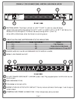 Preview for 5 page of Middle Atlantic Products PDCOOL-1020RK Operation Instructions Manual