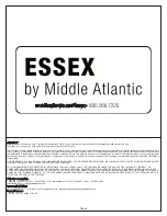 Preview for 4 page of Middle Atlantic Products PWR-X-V Instruction Sheet