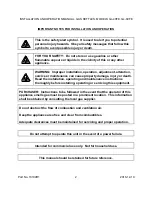 Preview for 2 page of Middleby CROWN GL-40FE Installation & Operation Manual