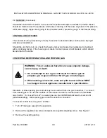 Preview for 30 page of Middleby CROWN GL-40FE Installation & Operation Manual