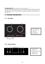 Preview for 8 page of Midea MC-IHD361 Instruction Manual