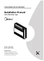 Midea MFAU-12FNXD0 Installation Manual preview