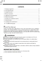 Preview for 2 page of Midea MSV1-09HRN1 User Manual