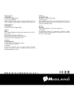 Preview for 33 page of Midland BTX2 FM Instruction Manual