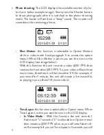 Preview for 8 page of Midland H180 FULL HD User Manual